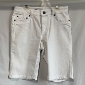 Women's White Jean Shorts